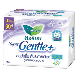 Laurier Gentle 12P Night ຊຸບເປີ ເຈນເທີ ພັດສ ກາງຄືນ 30cm / (단위)