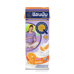 Anmum UHT Drinking Yoghurt Orange Flavor 180ml / (หน่วย)