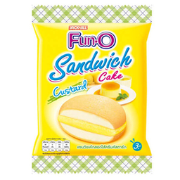 ຂະໜົມຟັນໂອ 3B ສີເຫຼືອງ (Sandwich Cake Custard ) 13g / (단위)