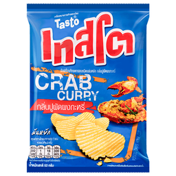 Tasto Potato Chips Crab Curry Flavored 46g / (件)