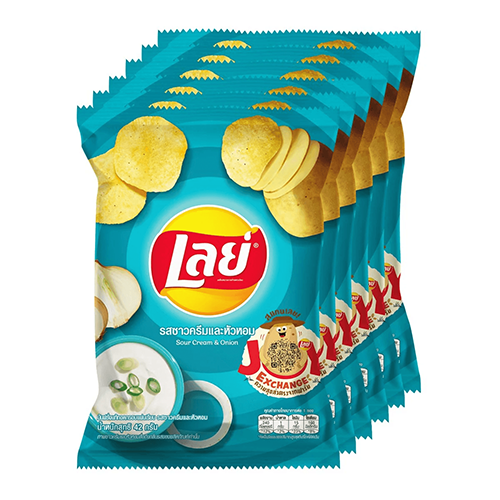 I1 Lay's Classic Sour Cream 42g 1x6