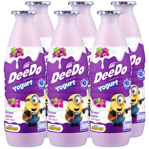 DeeDo Grape Juice with Yoghurt 300ml 1x6