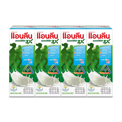 Anlene Actifit 3 UHT Milk Plain 0% fat 180ml 1x4