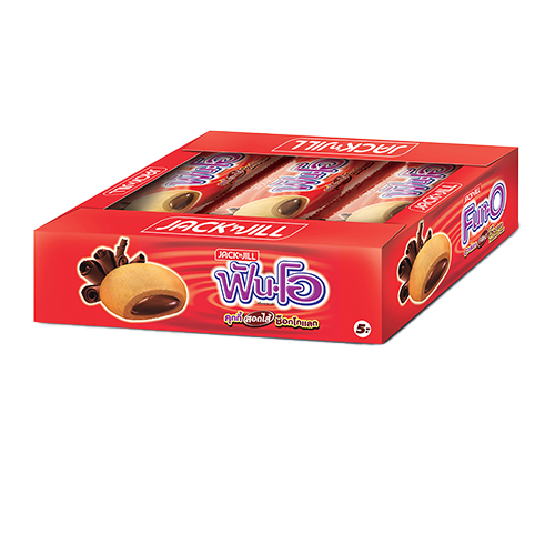 ®Jack&Jill Fun-O Cookies Filled Chocolate 25g 1x12