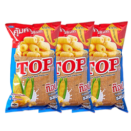 Top up cron snack milk 98g 1X3 / (Pack)