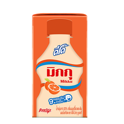 I1 ®DeeDo Mikku Fruit Juice Orange Flavoured with Yoghurt 115 ml / (หน่วย)