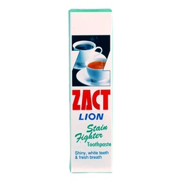 ຢາສີຟັນ ແຊັດ 160g ZACT ກຳຈັດກີ່ນກາແຟ / (หน่วย)