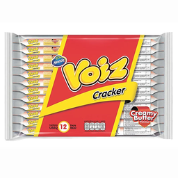 Voiz Cracker Creamy Butter Flavor 28g 1X12 / (Pack)