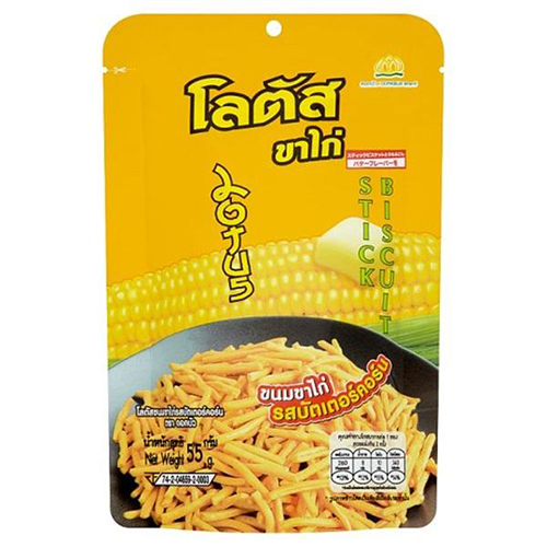 Lotus Stick Biscuit Buttercorn Flavor 20g