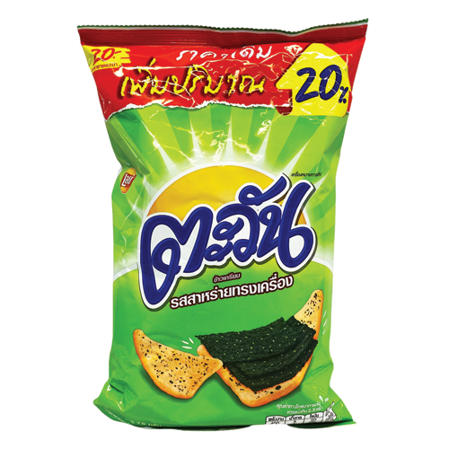 Tawan Shrimp Cracker Seasoned Seaweed Flavor 70g