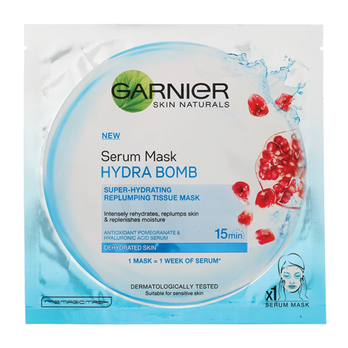 Garnier Serum Mask Hydra Bomb Replumping Hydration 28g