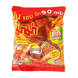 ®Mama Instant Noodles Shrimp Creamy Tom Yum Flavour Big Pack 95g / (단위)