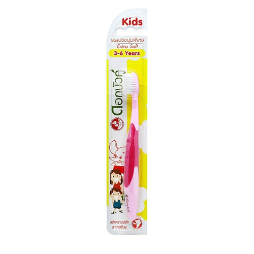 Twin Lotus Kid Toothbrush(orange + strawberry scent 20g)