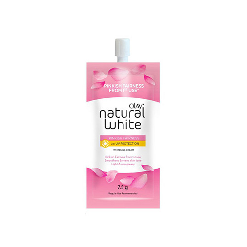 Olay Natural White Pinkish Fairness with UV Protection whitening Cream 7.5g 1x6