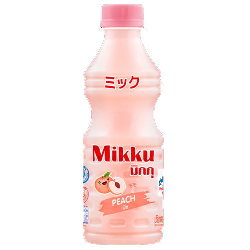 DeeDo Mikku Fruit Juice Peach Flavoured with Yoghurt 300 ml 1x6x8