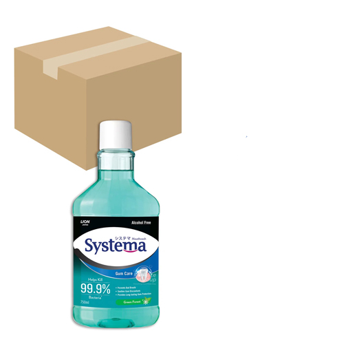 Systema mouthwash, quick care for bad breath during the day, 250ml 1X3X8