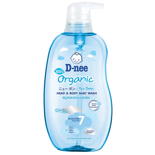 D-nee Newborn Head and Body Baby Wash 380ml