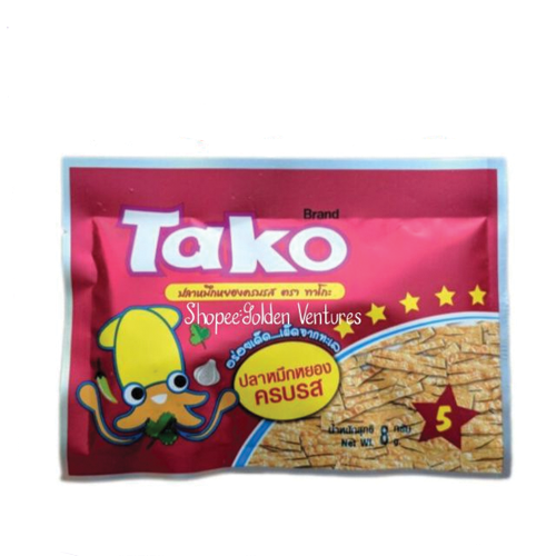 Tako Pquid Seafood Snack 8g