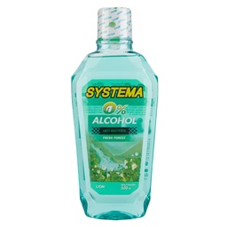 Systema Free Alcohol Green Forest Mouthwash 500ml / (Unit)