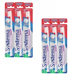 Systema Toothbrush + Medium head 1X6 / (Pack)