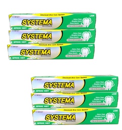 Systema Spring Flora Mint Toothpaste 160g 1x6 / (Pack)