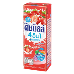 Dutch Mill Strawberry UHT Yoghurt Drink 180ml / (Unit)