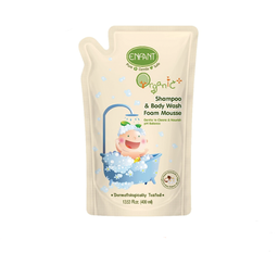 Enfant Shampoo & Body Wash Foam Mousse Refill 400ml / (หน่วย)