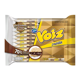 Voiz waffle Mocha 23g 1X12 / (Pack)