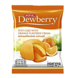 Dewberry ດິວເບີຣີ ເຄັກສອດໄສ້ 5B ສົ້ມ Orange 17g / (단위)