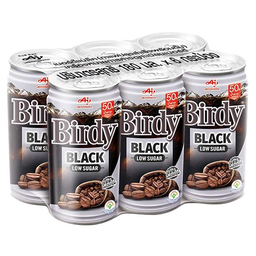 ®Birdy Black Coffee 180ml 1x6 / (Pack)