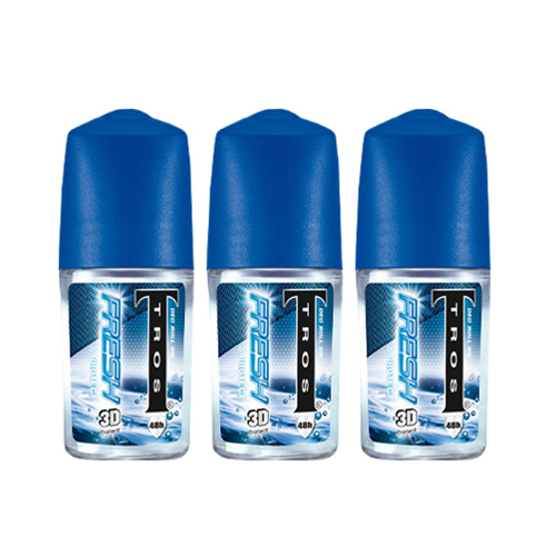 Tros Fresh & Protect Deo Roll On 25ml 1x3