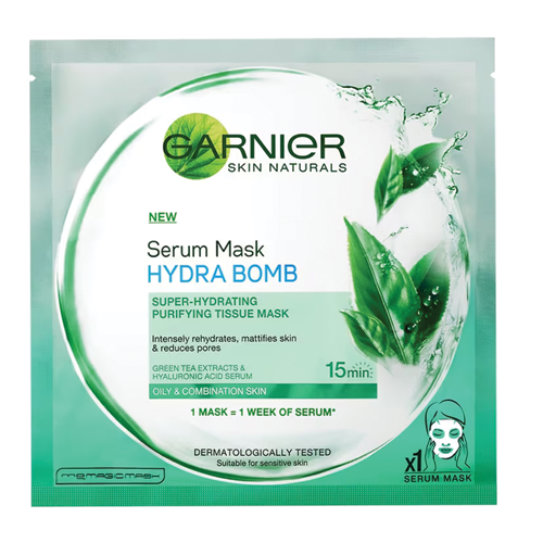 I1 Garnier Serum Mask Hydra Bomb Purfying Hydration 28g