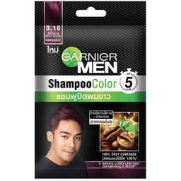 I1 Garnier Men Shampoo Color 3.16 Burgundy 10ml / (หน่วย)
