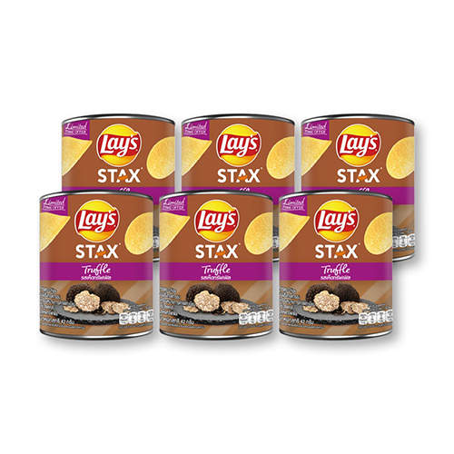 Lay's stax Lays Stacks Truffle Potato Chips 42g 1x6