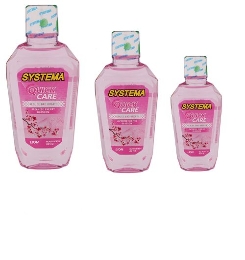 Systema Quick Care Japanese Cherry Blossom 500ml 1x3