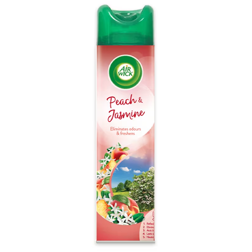 I1 Air Wick Spray Air Fresheners Peach & Jasmine 300ML