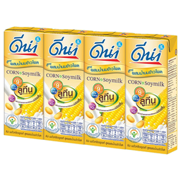 DNA UHT Soy Milk Formula With Corn Milk Size 180ml 1x4 / (Pack)