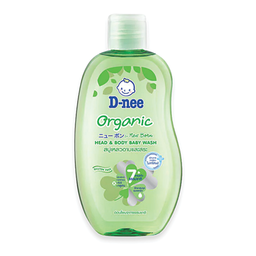 D-nee Organic Head Body Baby Wash 200ml / (Unit)