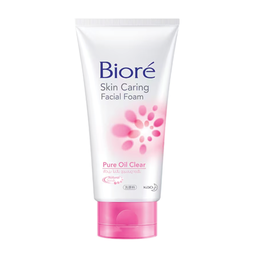 Biore ໂຟມຍິງ ບົວ Pure Oil Clear 100g / (หน่วย)