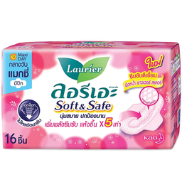 Laurier Soft & Safe Maxi Day 16p 22cm / (件)