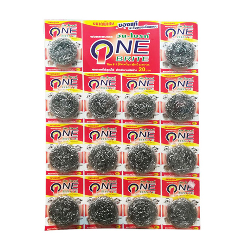 Stainless Steel Scourer hanging type 8g 1x14