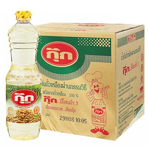 Cook Soybean oil 1000ml 1X12