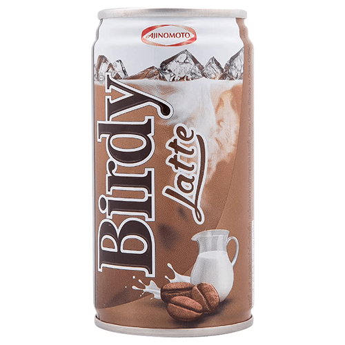 Birdy Coffee Latte Less Sugar 180ml