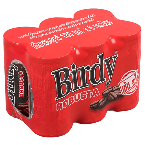 Birdy Robusta Coffee 180ml 1x6