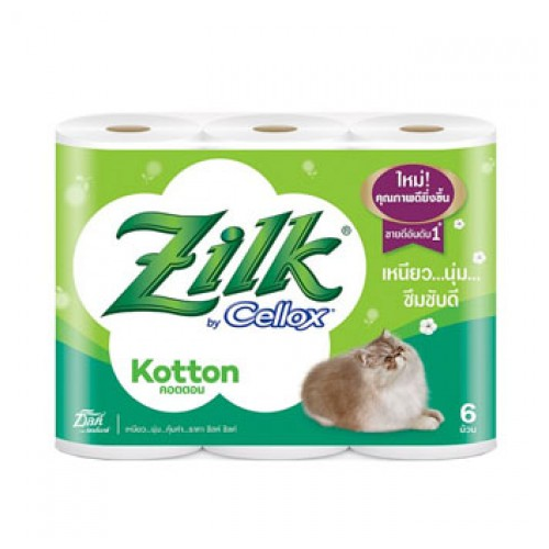 Zilk Toilet Tissue 6rolls