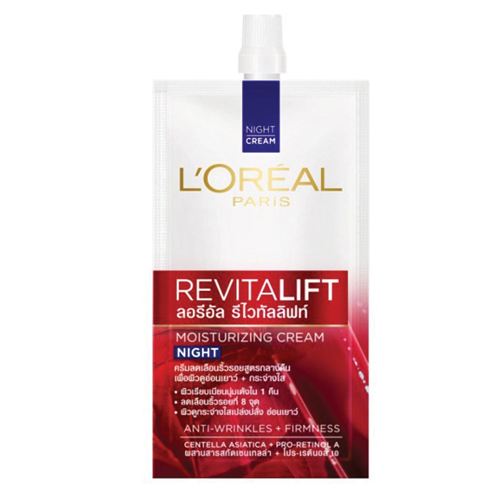 L'Oréal Paris Revitalift Moisturizing Cream Night Anti-Wrinkles+Firmness 7ml