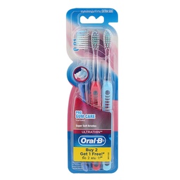 Oral-B Ultra Thin Pro Gum Care 3 Toothbrushes 1x6 / (Pack)