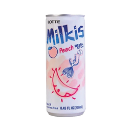 I1 Lotte Milkis peach Soda Beverage 250ml / (件)