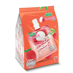 Jele Beautie L-Carnitine and Vitamin C Lychee Flavor 140g 1x3 / (Pack)