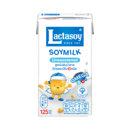 Lactasoy Poy Milk UHT Unsweetened Flavored 125ml / (Unit)